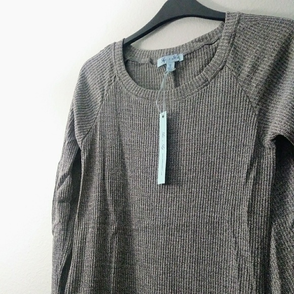 Thermal Long Sleeve Swing Dress - Picture 3 of 6